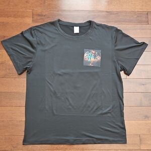 Black Graphic Men's T-Shirt